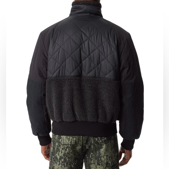 BASS OUTDOOR MIXED MEDIA FULL ZIP BOMBER JACKET - Picture 2 of 4